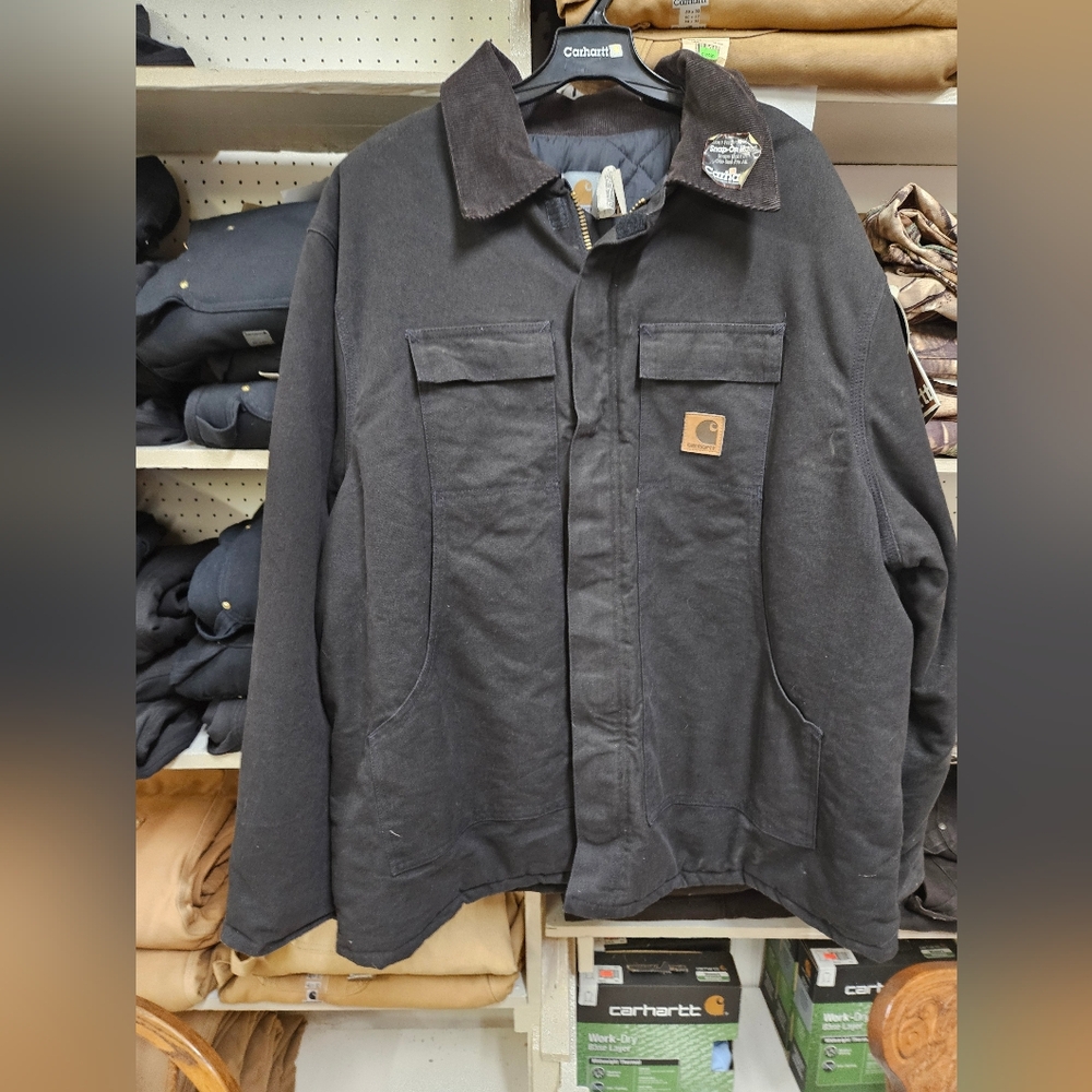 Vintage Carhartt Black Sandstone Coat XXL